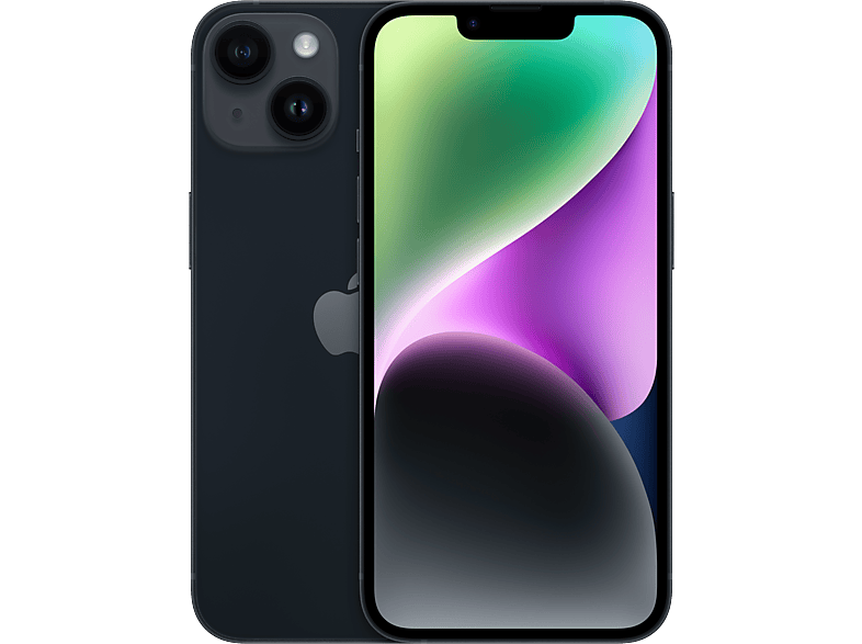 REFURBISHED iPhone 14 128 GB Black Dual SIM - EXZELLENT