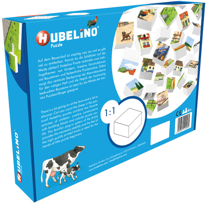HUBELINO La vie à la ferme (35 pièces) - Puzzle (multicolore)