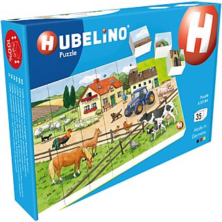 HUBELINO Vita in fattoria (35 pezzi) - Puzzle (Multicolore)