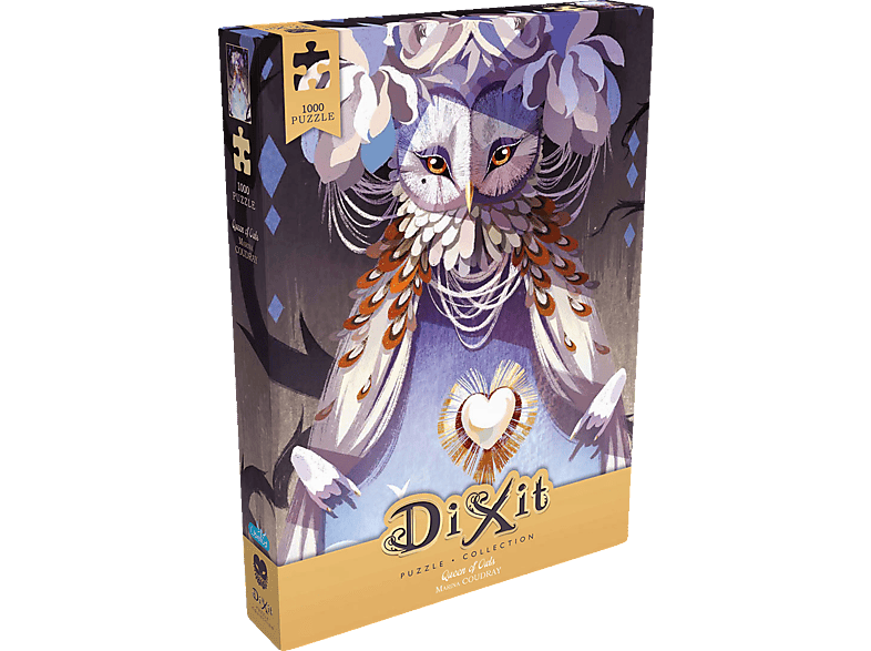 LIBELLUD Dixit Puzzle-Collection Queen of Owls (1000 Teile) Puzzle Mehrfarbig