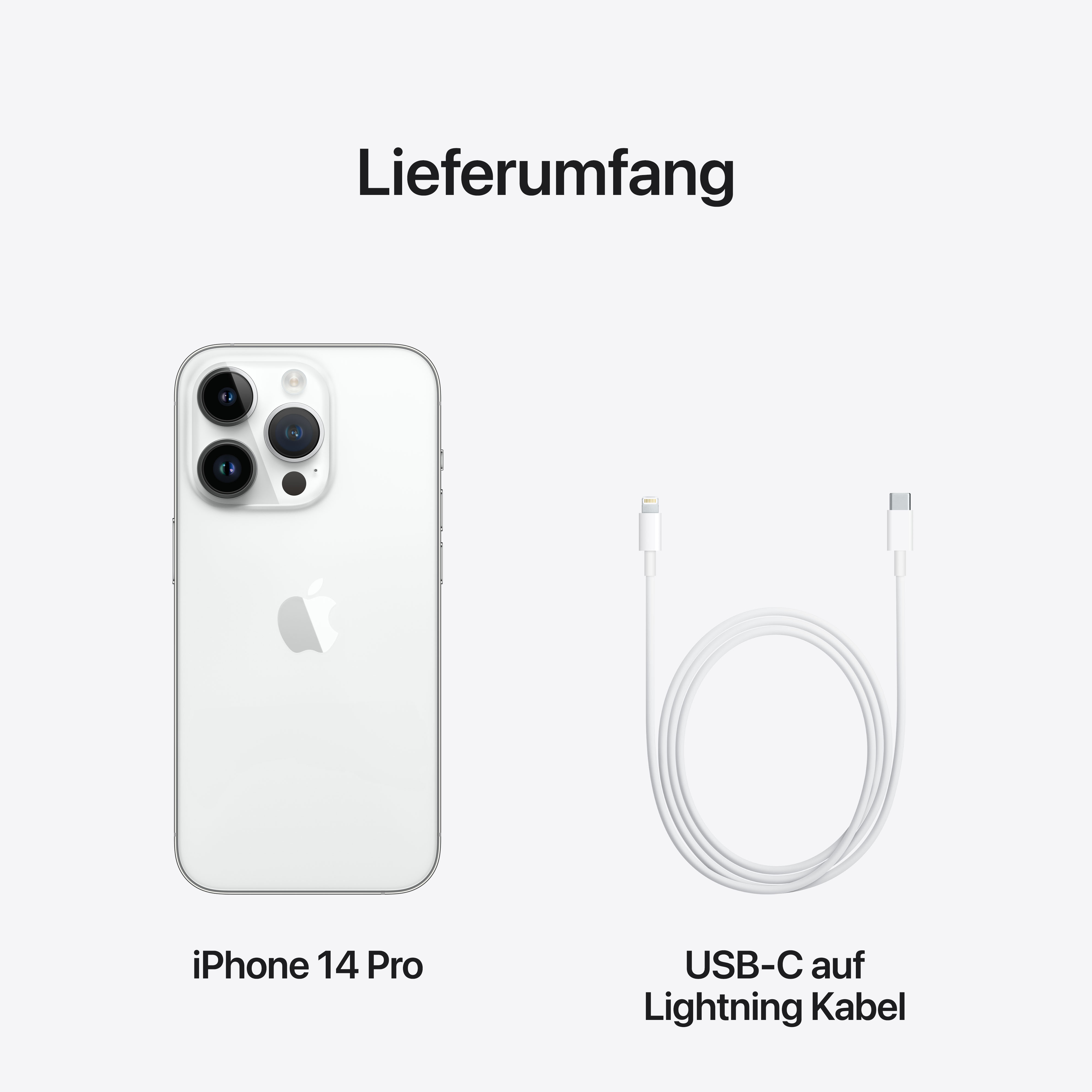 APPLE iPhone 14 Pro 1 TB Silber Dual SIM