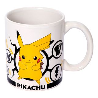 JOOJEE Attaque Pokémon Pikachu - Tasse (blanc/jaune)