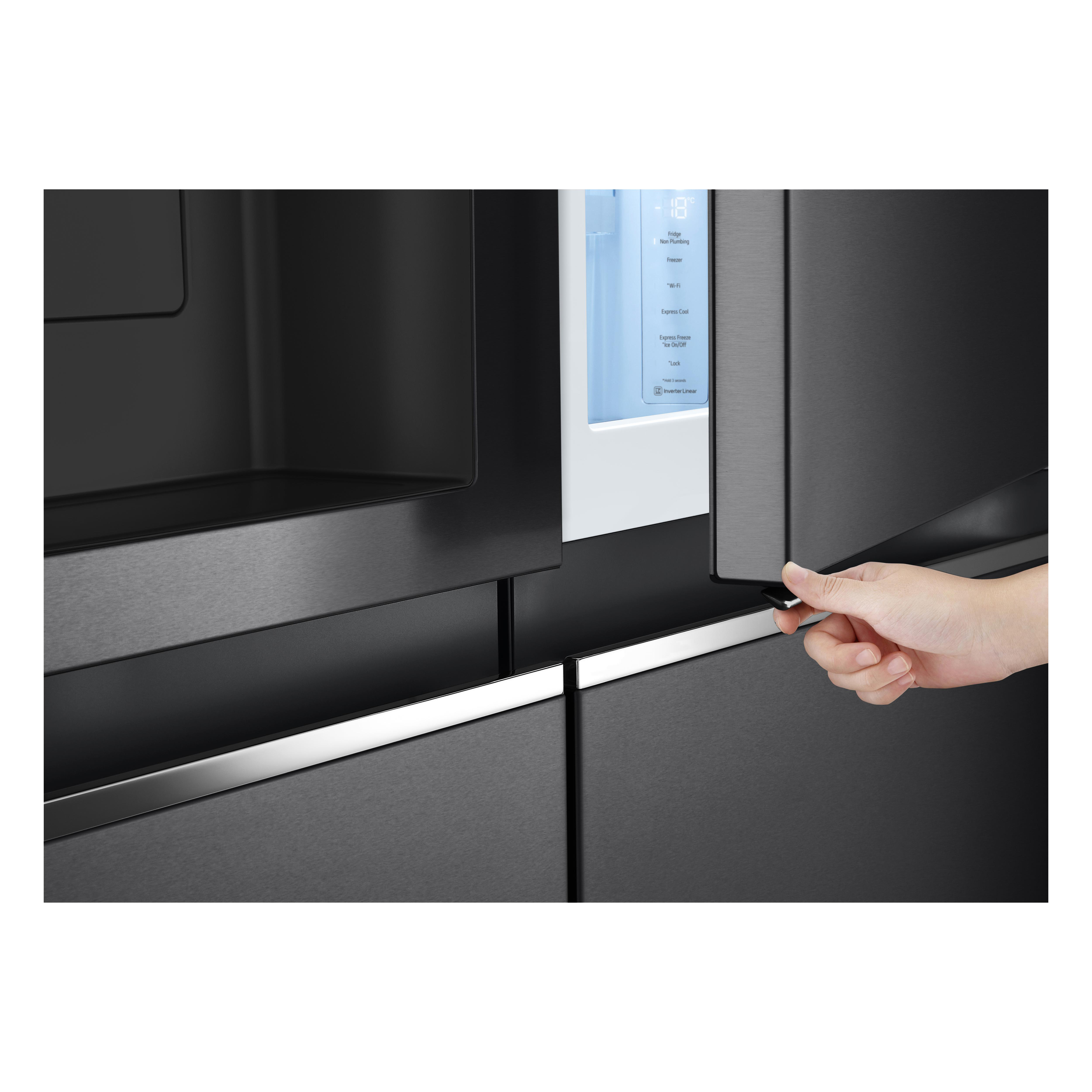 LG GSJV71MCLE Side-by-Side (E, 1790 mm hoch, Matt Black) Matt 