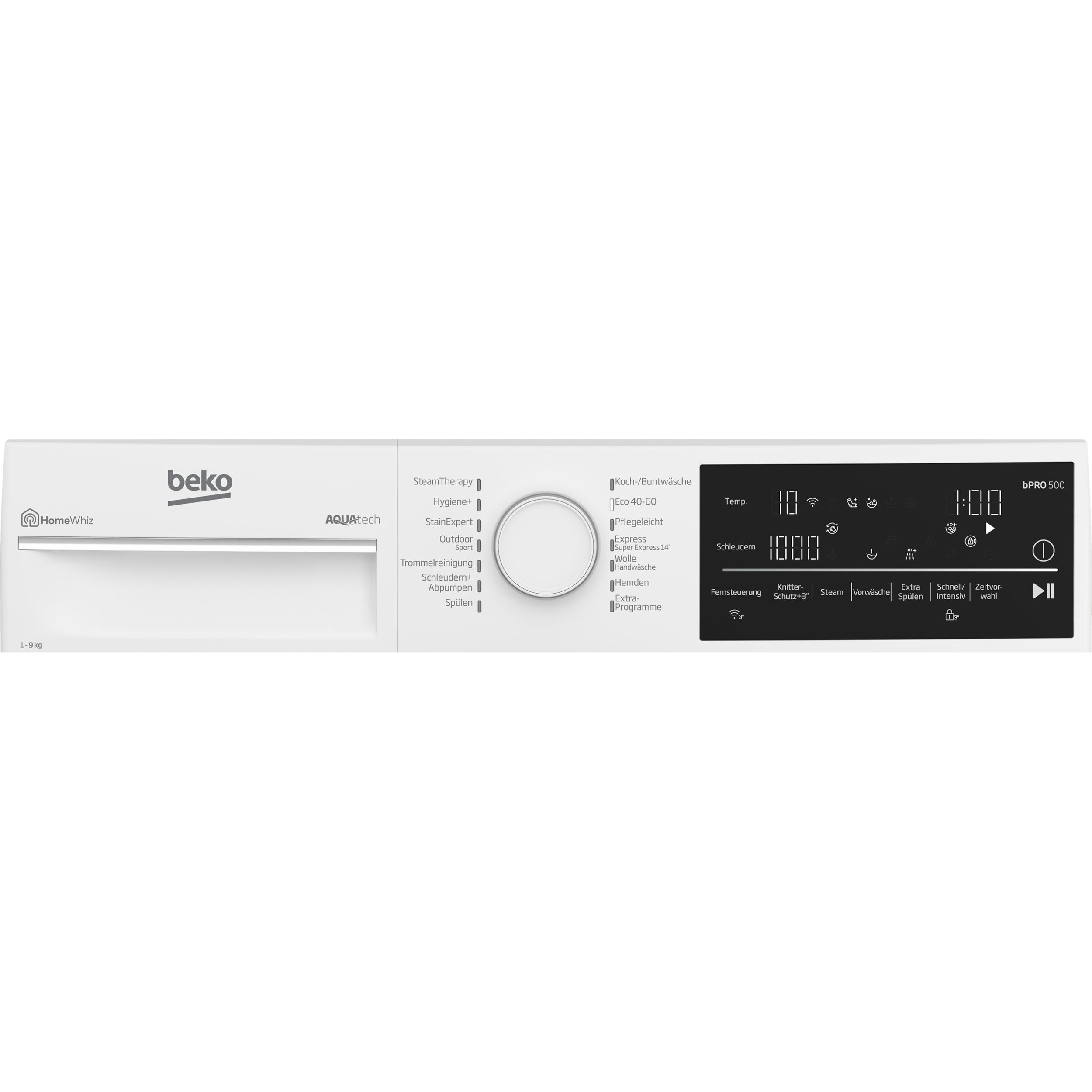 BEKO B5WFT89418W Waschmaschine (9 kg, 1400 U/Min., A)