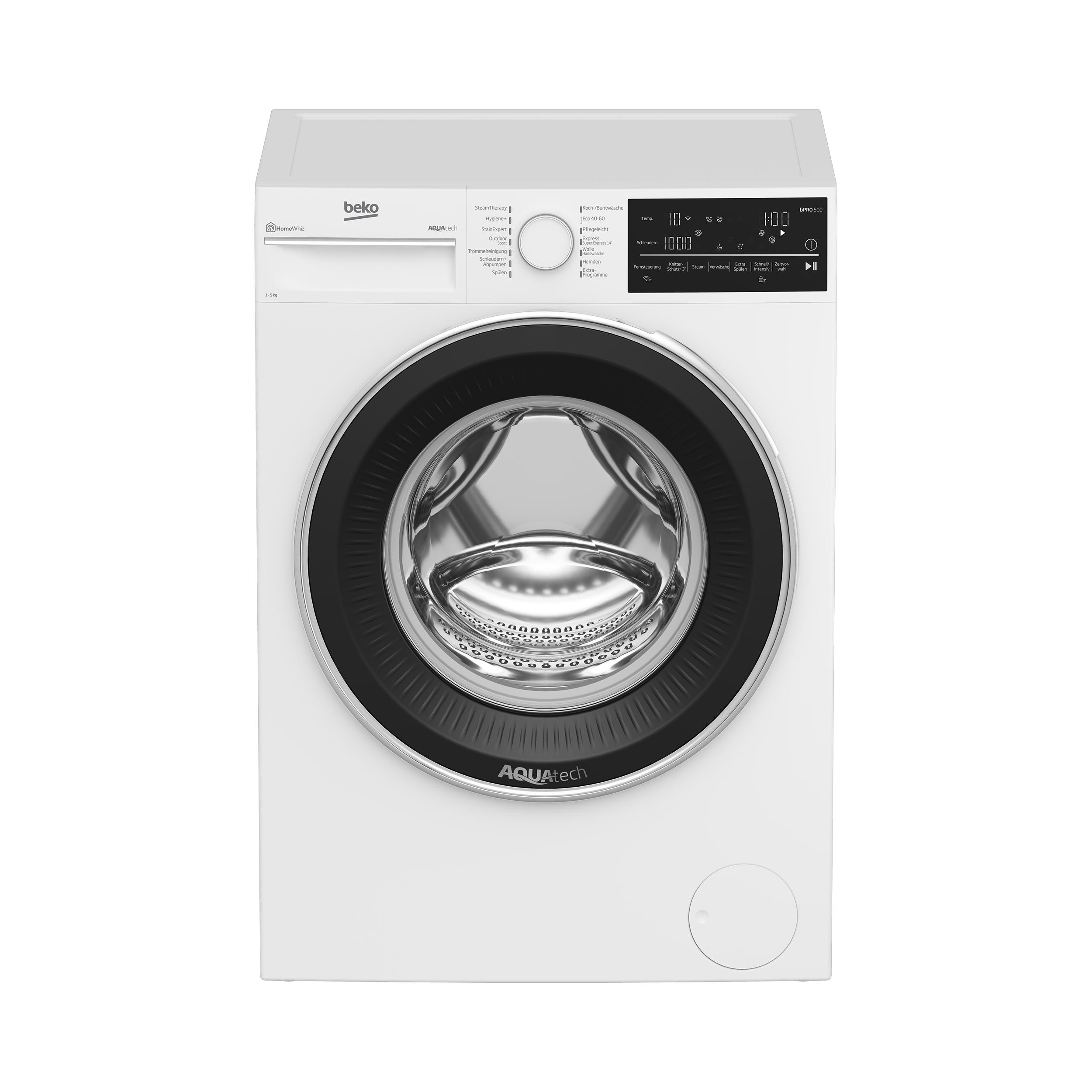 BEKO B5WFT89418W Waschmaschine (9 kg, 1400 U/Min., A)