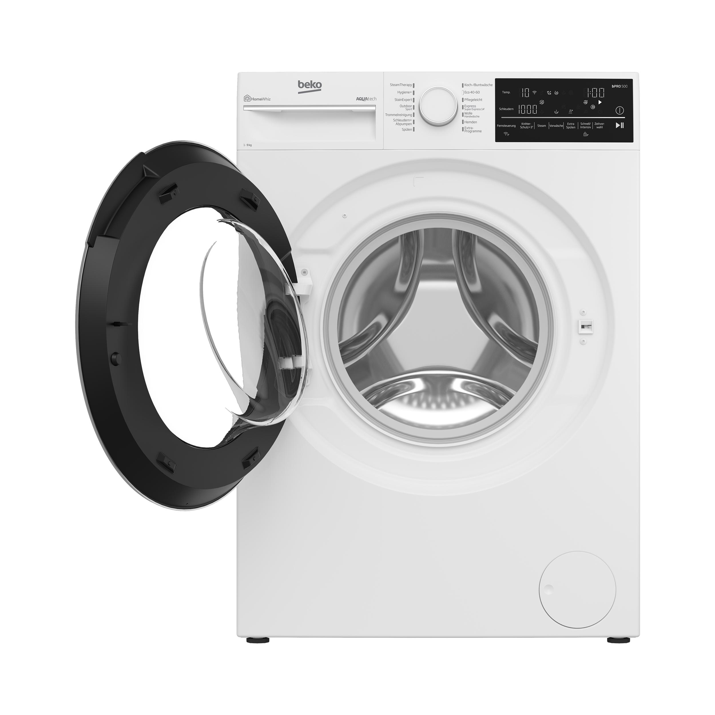 BEKO B5WFT89418W Waschmaschine (9 kg, 1400 U/Min., A)