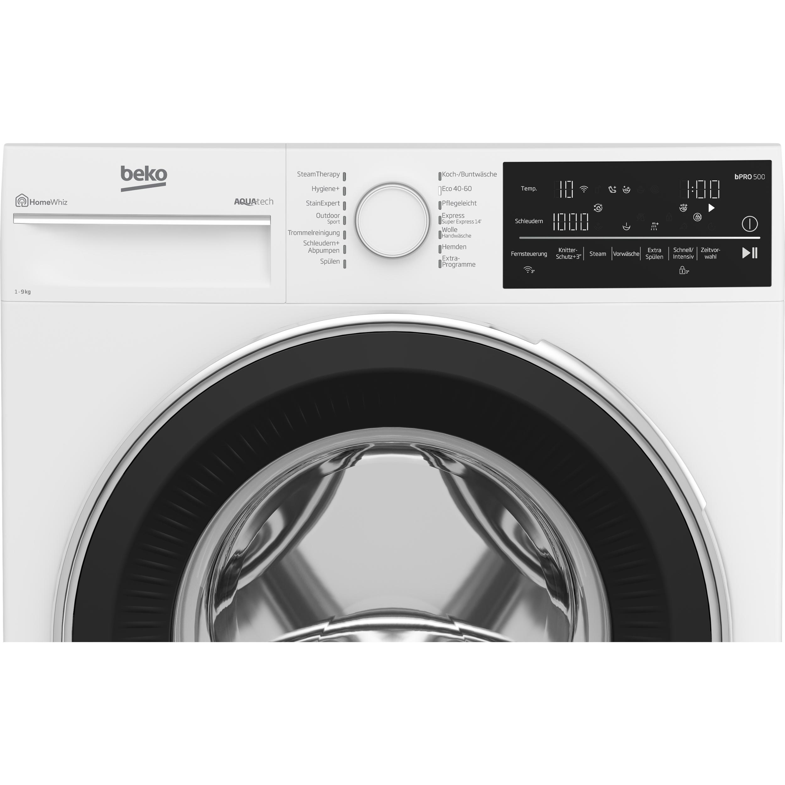 BEKO B5WFT89418W Waschmaschine (9 kg, 1400 U/Min., A)