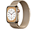 APPLE Watch Series 8 LTE 41mm Rostfri stålboett i Guld - Milanesisk loop i Guld