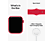 APPLE Watch Series 8 LTE 45mm Aluminiumboett i Product Red - Sportband i Product Red