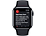APPLE Watch SE (2. Generation, GPS) 40 mm - Smartwatch (Regular 130 - 200 mm, Fluorelastomer, Midnight Aluminum/Midnight)