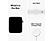 APPLE Watch SE (2. Generation, GPS) 44 mm - Smartwatch (Regular 140 - 210 mm, Fluorelastomer, Silver Aluminum/White)