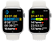 APPLE Watch Series 8 LTE 45mm Aluminiumboett i Silver - Sportband i Vit