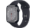 APPLE Watch Series 8 (GPS) 45 mm - Smartwatch (Regular 140 - 220 mm, Fluorelastomer, Midnight Aluminum/Midnight)