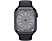 APPLE Watch Series 8 (GPS) 45 mm - Montre intelligente (Regular 140 - 220 mm, Fluoroélastomère, Midnight Aluminum/Midnight)