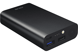 ASUS ZenPower 10050C kompakt powerbank, QC 3.0, 10050 mAh, USB-A és Type-C, fekete (90AC02V0-BBT003)