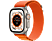 APPLE Watch Ultra (GPS + Cellular) 49 mm - Smartwatch (Medium 145 - 190 mm, Zwei Gewebeschichten, Titanium/Orange)