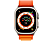 APPLE Watch Ultra (GPS + Cellular) 49 mm - Smartwatch (Large 165 - 210 mm, Zwei Gewebeschichten, Titanium/Orange)