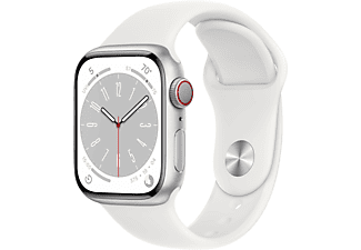 APPLE Watch Series 8 Cellular 45 mm Silver/Aluminium/White
