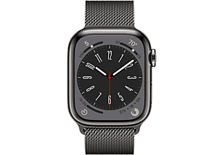 APPLE Watch Series 8 Cellular 41 mm Graphite/Stainless Steel/Graphite