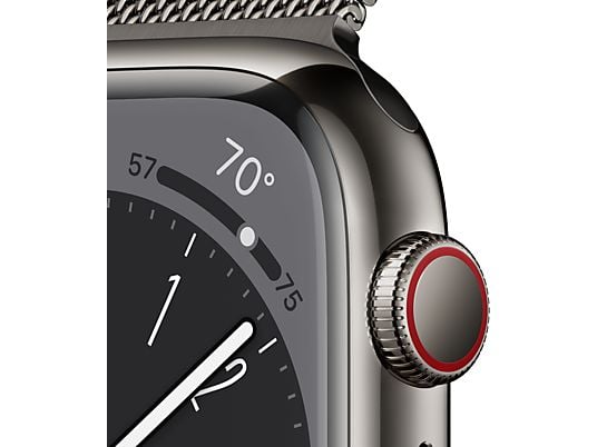 APPLE Watch Series 8 Cellular 45 mm Graphite/Stainless Steel/Graphite