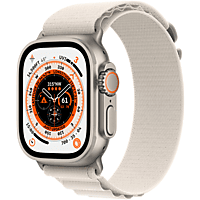 APPLE Watch Ultra GPS + Cell 49mm Titangehäuse, Alpine Loop Polarstern Gr.L