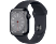 APPLE Watch Series 8 (GPS) 41 mm - Smartwatch (Regular 130 - 200 mm, Fluorelastomer, Midnight Aluminum/Midnight)