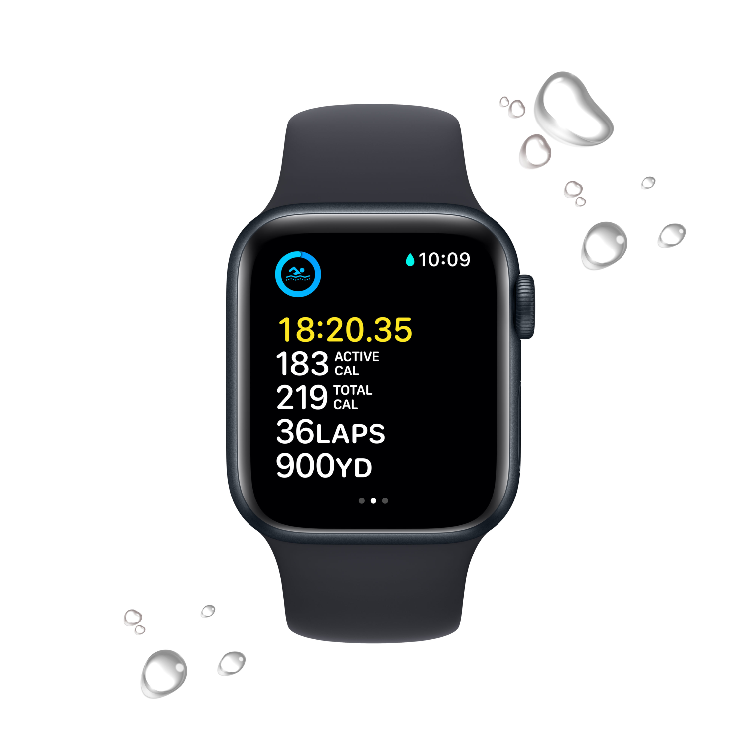 APPLE Watch SE 2022 40 mm Midnight/Aluminium/Midnight
