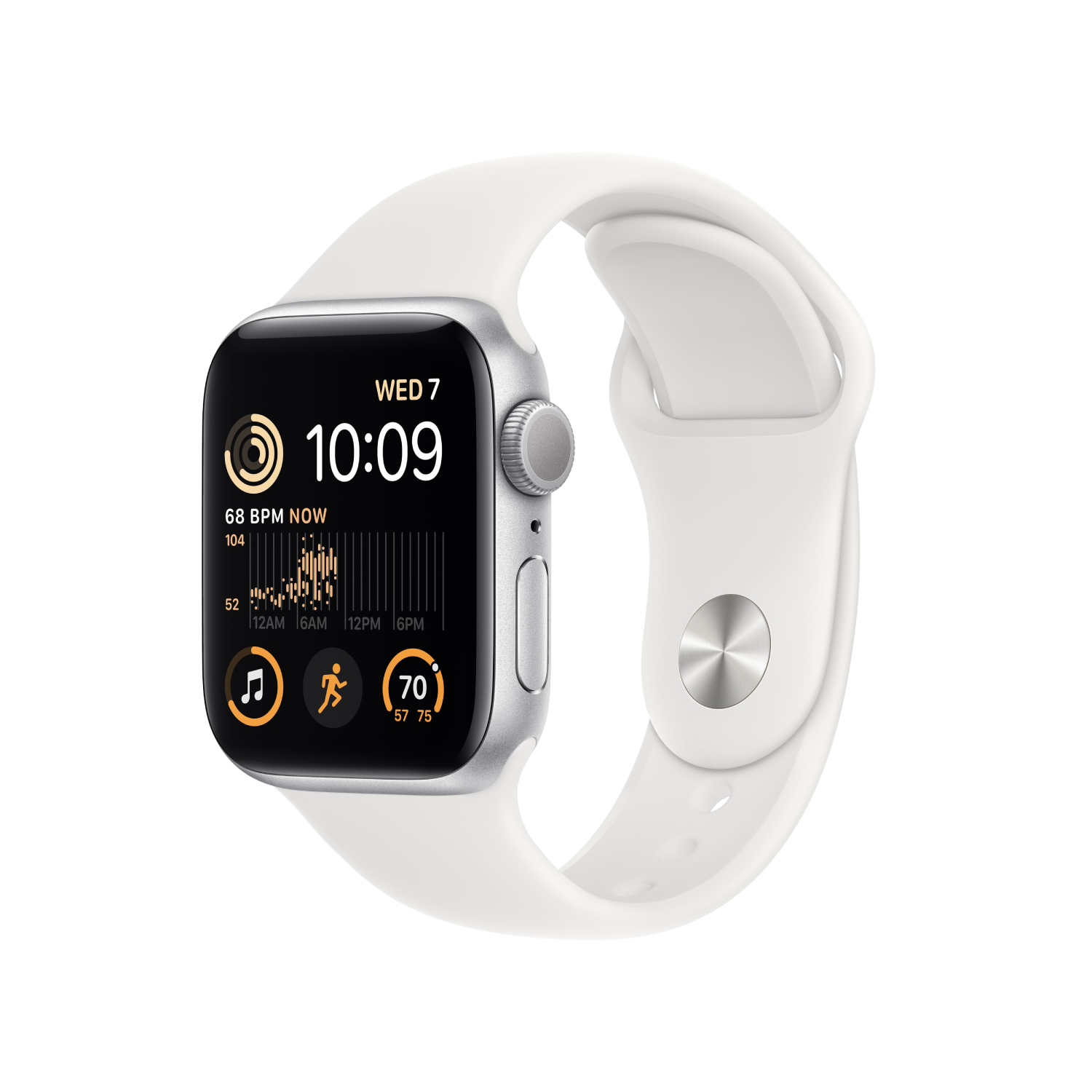 APPLE Watch SE 2022 40 mm Silver/Aluminium/White | MediaMarkt