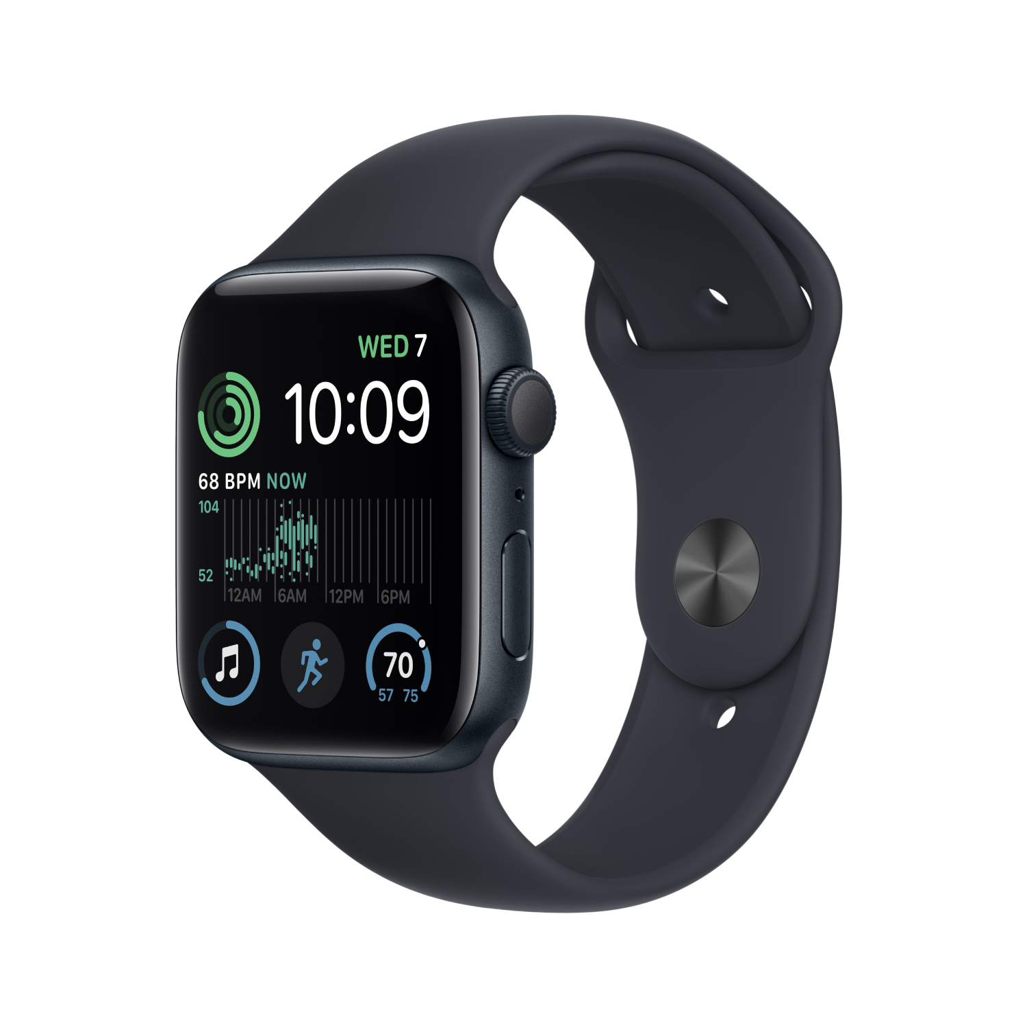 APPLE Watch SE 2022 44 mm Midnight/Aluminium/Midnight