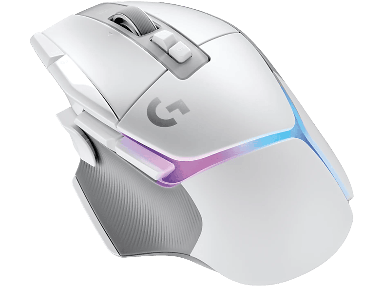 LOGITECH G502 X Plus vezeték nélküli gaming optikai egér, RGB, fehér (910-006171)