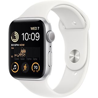 APPLE Watch 2022 SE 44 mm Silver/Aluminium/White