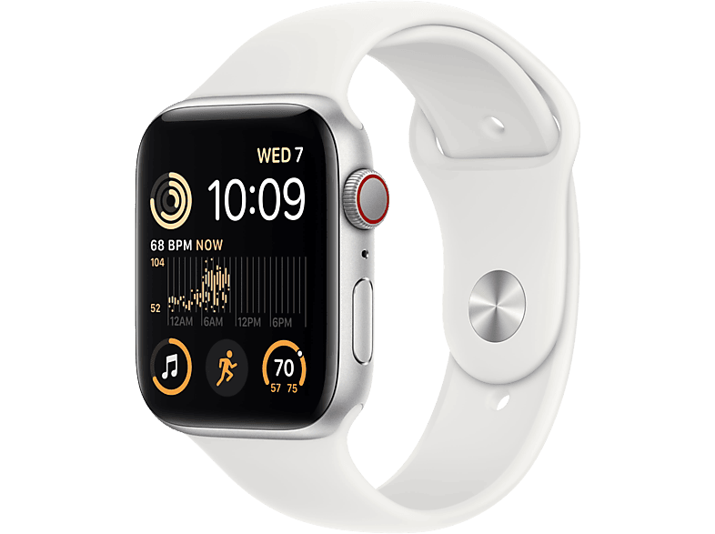 APPLE Watch SE Cellular 2022 44 mm Silver/Aluminium/White kopen