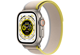 APPLE Watch Ultra GPS + Cell 49mm Titangehäuse, Trail Loop Gelb/Beige
 Gr.M/L