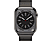APPLE Watch Series 8 (GPS + Cellular) 45 mm - Smartwatch (Regular 140 - 220 mm, Edelstahlgeflecht, Graphite Stainless Steel/Graphite Milanese)