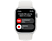 APPLE Watch Series 8 LTE 41mm Aluminiumboett i Silver - Sportband i Vit