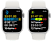 APPLE Watch Series 8 LTE 41mm Aluminiumboett i Silver - Sportband i Vit