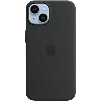 APPLE Silikon Case mit MagSafe für iPhone 14, Mitternacht