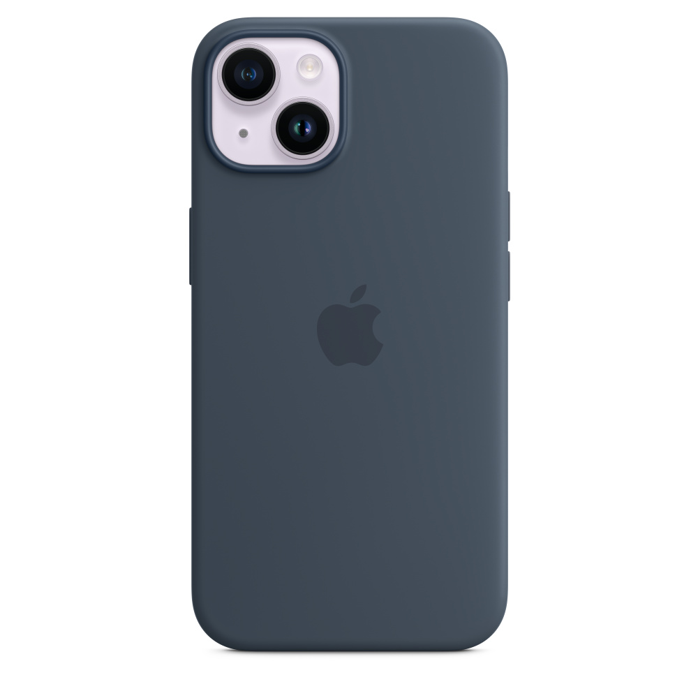 APPLE Silikon Case mit MagSafe - Schutzhülle (Passend für Modell: Apple iPhone 14)