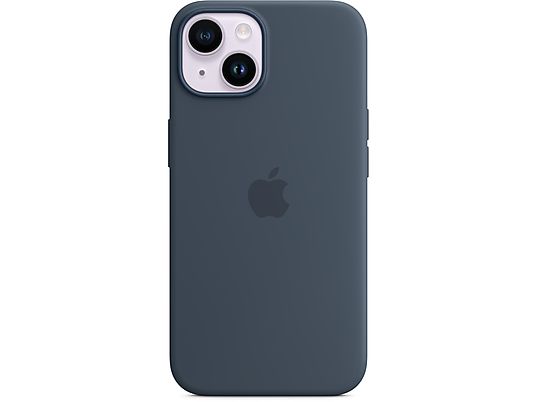 APPLE Custodia in silicone con MagSafe - Guscio di protezione (Adatto per modello: Apple iPhone 14)