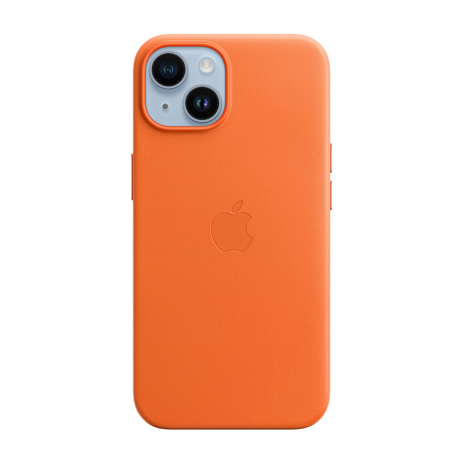 Apple Custodia MagSafe in pelle per iPhone 14 - Arancione