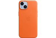 APPLE Custodia MagSafe in pelle per iPhone 14 - Arancione