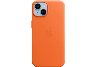APPLE Custodia MagSafe in pelle per iPhone 14 - Arancione