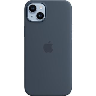 APPLE Custodia in silicone con MagSafe - Guscio di protezione (Adatto per modello: Apple iPhone 14 Plus)