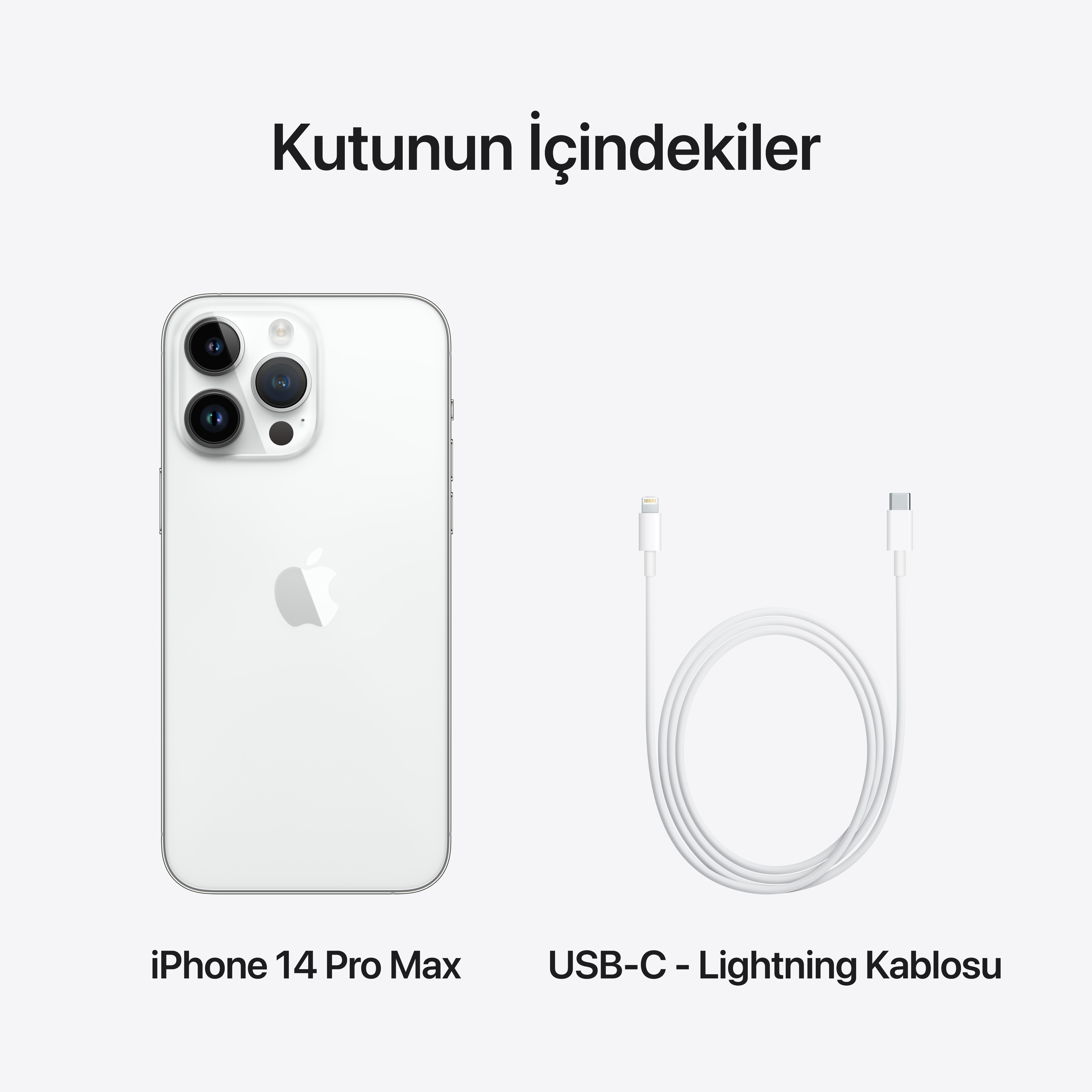 APPLE iPhone 14 Pro 128 GB Akıllı Telefon Silver MQ023TU/A Fiyat