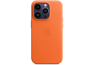 APPLE Custodia MagSafe in pelle per iPhone 14 Pro - Arancione