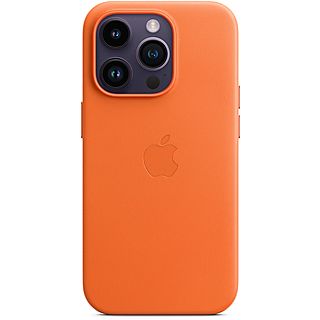 APPLE Custodia MagSafe in pelle per iPhone 14 Pro - Arancione