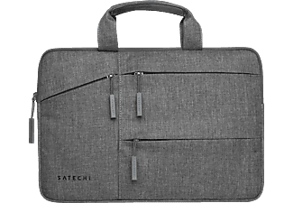 SATECHI Water-Resistant + Pockets 15" Laptoptasche Aktentasche für universal Kunstfaser, Grau