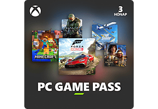 PC Game Pass - 3 hónap (Elektronikusan letölthető szoftver - ESD) (PC)