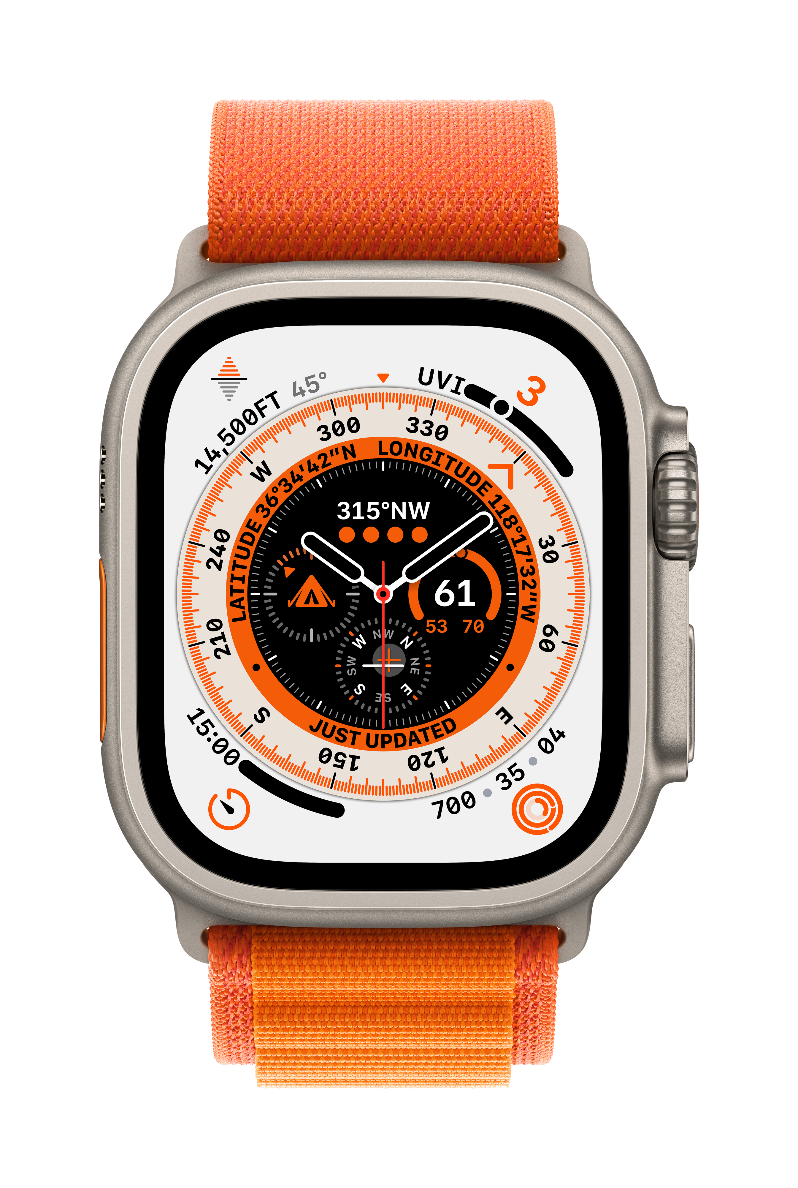 APPLE 49mm Alpine Loop Gr. Large, Orange
