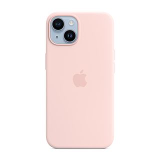 APPLE Custodia MagSafe in silicone per iPhone 14 - Rosa creta